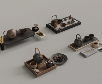 New Chinese Style Tea Set-ID:880275011