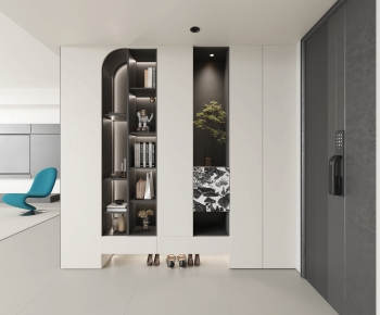 Modern Hallway-ID:744130617