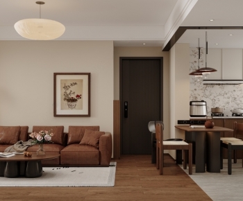 Modern A Living Room-ID:418593884