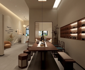 New Chinese Style Teahouse Tea House-ID:914311897