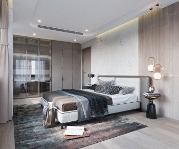 Modern Bedroom-ID:727175956