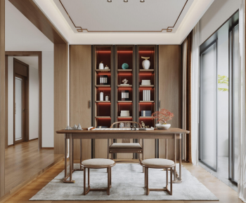 New Chinese Style Study Space-ID:719104057