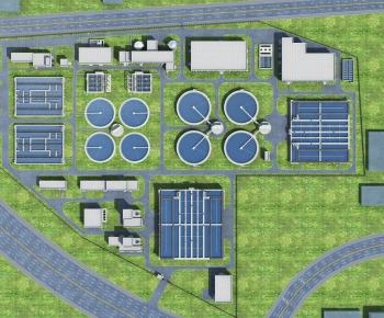 Modern Architectural Bird's-eye View Planning-ID:834954029