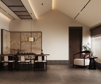 New Chinese Style Tea House-ID:842880962