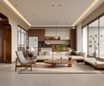 Modern A Living Room-ID:268685102