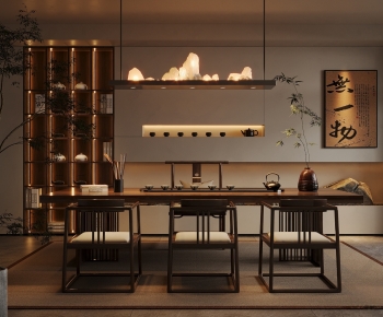 New Chinese Style Tea House-ID:373880937