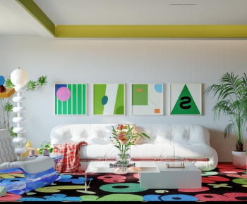 Modern A Living Room-ID:999432092