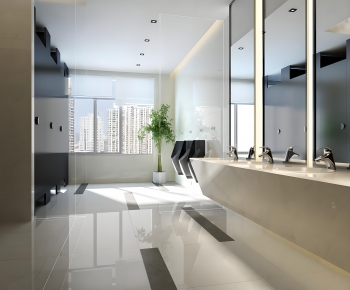 Modern Public Toilet-ID:659849671