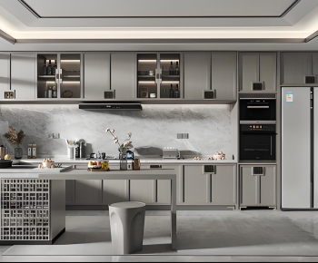 Modern Open Kitchen-ID:398865943