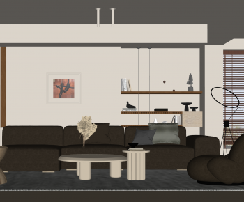 Wabi-sabi Style A Living Room-ID:593280849