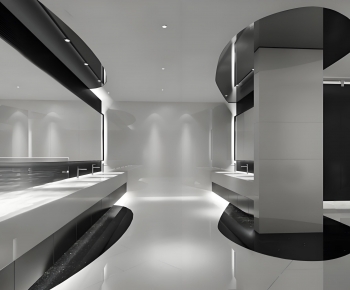 Modern Public Toilet-ID:859638937