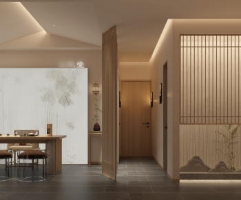 New Chinese Style Teahouse Tea House-ID:256141904