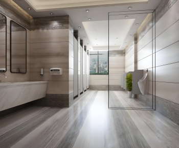 Modern Public Toilet-ID:923516047