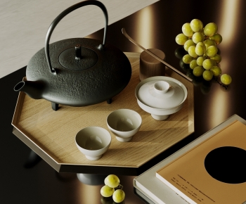 New Chinese Style Tea Set-ID:544617896