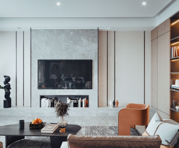 Modern A Living Room-ID:552588946