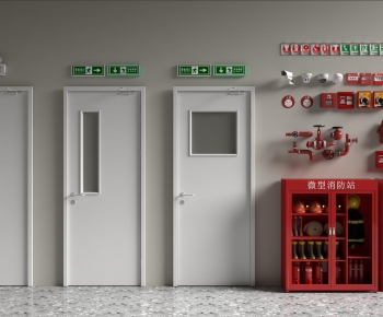 Modern Fire Door-ID:163844118