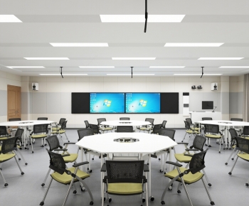 Modern School Classrooms-ID:906194931