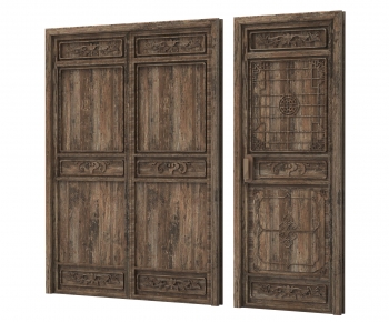 Chinese Style Double Door-ID:649104124