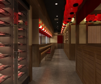 Japanese Style Japanese And Korean Cuisine-ID:415946012