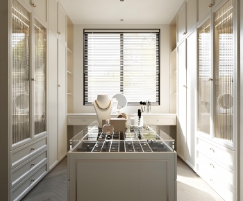 French Style Clothes Storage Area-ID:869286068