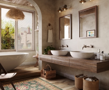 Wabi-sabi Style TOILET-ID:245585923