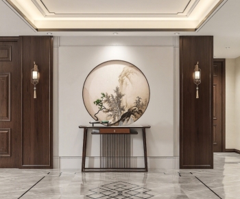 New Chinese Style Hallway-ID:201606994