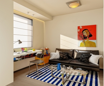 Modern A Living Room-ID:244350488