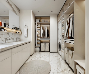 Modern Balcony Laundry Room-ID:771373033