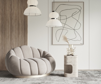 Modern Single Sofa-ID:648487093