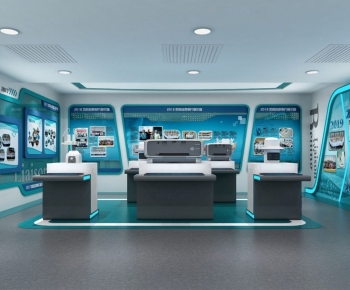 Modern Exhibition Hall-ID:103981972