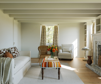 American Style A Living Room-ID:668294917