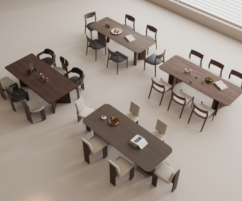 Modern Dining Table And Chairs-ID:705080039