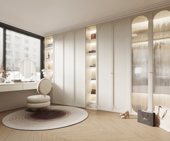 Modern Clothes Storage Area-ID:444184062