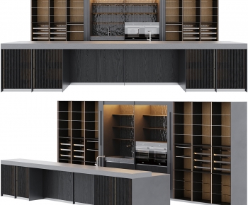 Modern Kitchen Cabinet-ID:146145116