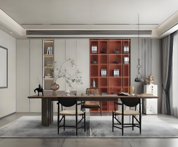 New Chinese Style Tea House-ID:609210011