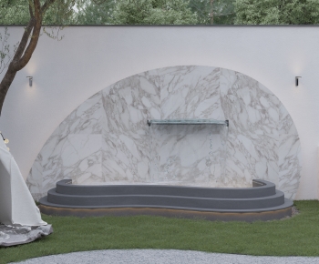 Modern Courtyard/landscape-ID:760369379