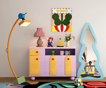 Modern Decorative Cabinet-ID:365098952
