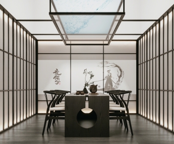 New Chinese Style Teahouse Tea House-ID:575110912