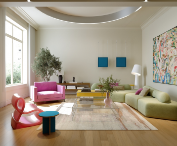 Modern A Living Room-ID:114777099