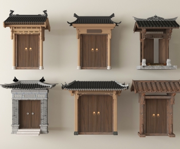 New Chinese Style Gate-ID:418771986