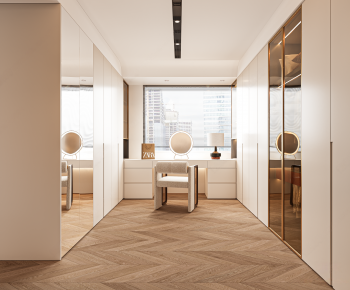 Modern Clothes Storage Area-ID:434798005