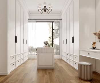 Simple European Style Clothes Storage Area-ID:375294927