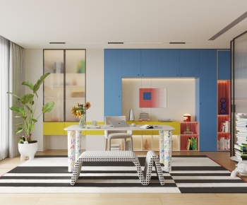 Modern Study Space-ID:375176917