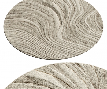 Modern Circular Carpet-ID:651309974