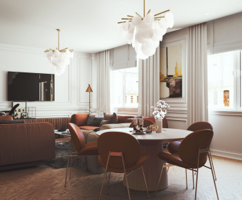 French Style A Living Room-ID:247155904