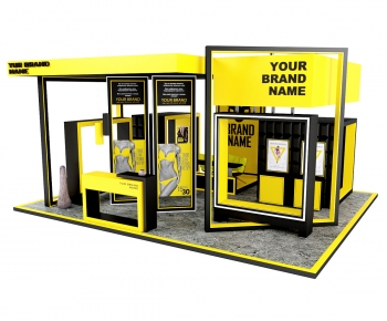 Modern Exhibition Hall-ID:635559085