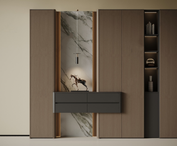 Modern Entrance Cabinet-ID:608563905