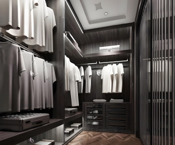Modern Clothes Storage Area-ID:851221086