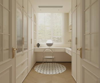 Simple European Style Clothes Storage Area-ID:592137104