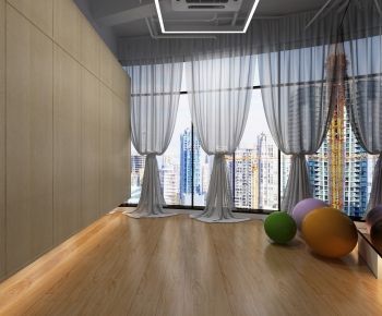 Modern Yoga Room-ID:394634964